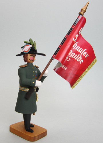 F&auml;hnrich mit Fahne